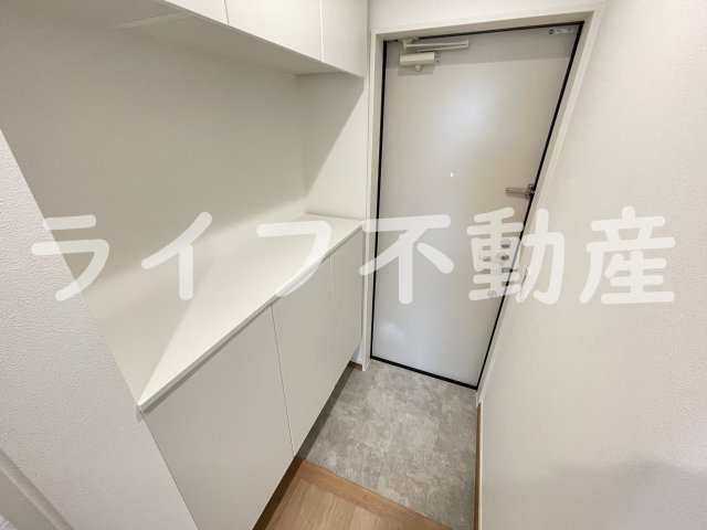 エアルレジデンスⅡの玄関|シンプルで使いやすい玄関です