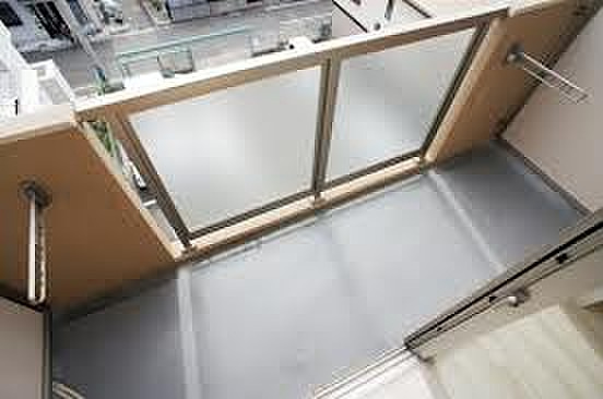 ラ・ウェゾン大石南町のバルコニー