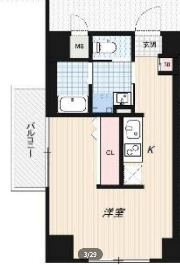 【間取り】 | ２３レジデンス阿倍野