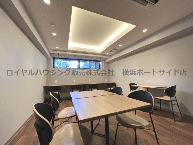 シェアラウンジ。癒しの空間も魅力的です。