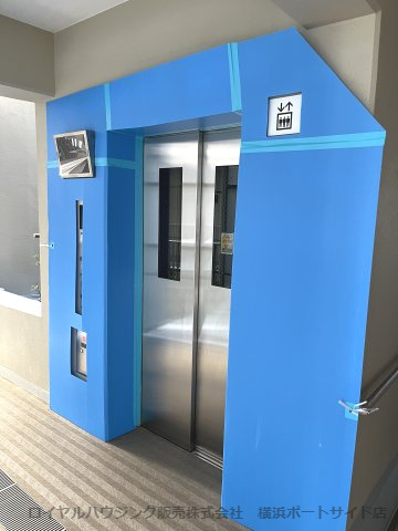 建物全体にエレベーターは2ヶ所設置されています。