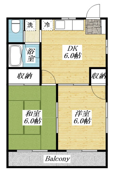 【間取り】 | 谷マンション