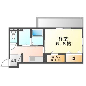 アルシオネ岡山駅西の間取り