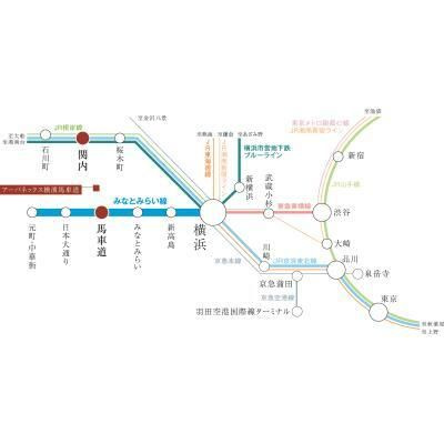 アーバネックス横濱馬車道の地図