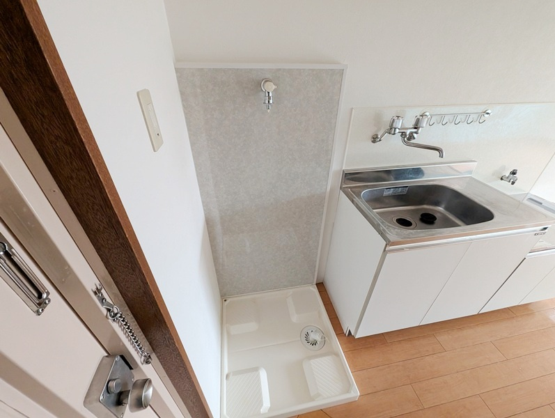 ハイムエスポワールの洗面所