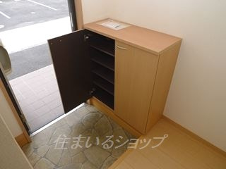 ウェルス１７の玄関|シューズボックス