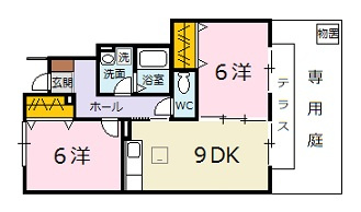 ウェルス１７の間取り