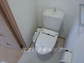 ヴィルヌーブマスダ　B棟のトイレ|シャワートイレ
