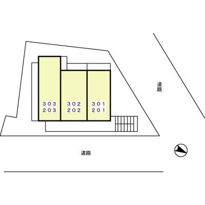 【区画図】 | コーポハナミヅキ