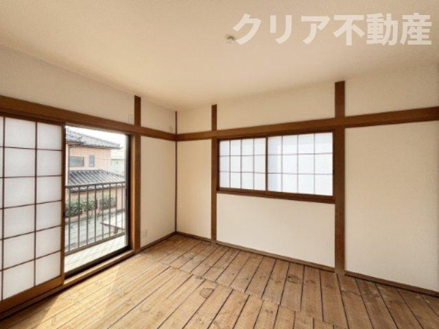 【和室】 | 高崎市新町リフォーム済み中古住宅 | ※和室現況（畳表替え中）