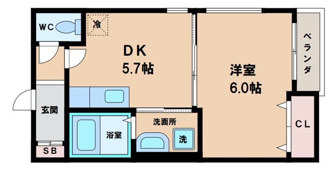 【間取り】 | 東住吉の長屋