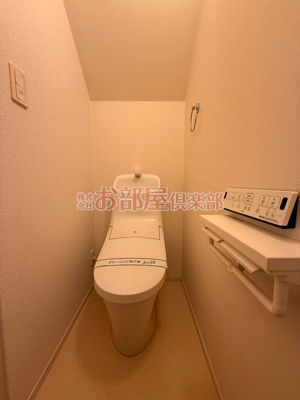 ラ・ソレイユのトイレ|落ち着いたトイレです