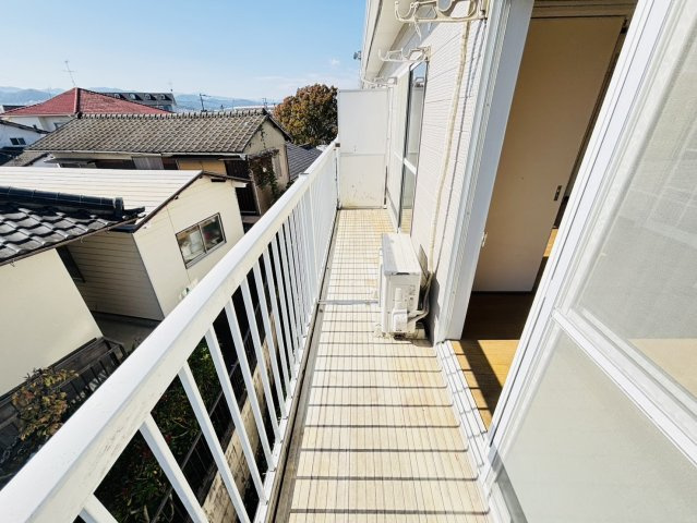 サンライフ二日市のバルコニー