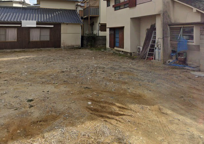 愛媛県松山市久万ノ台土地の外観