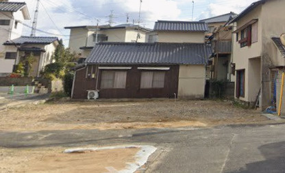 愛媛県松山市久万ノ台土地の外観