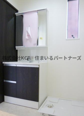 THE PEARLザ・パール六ツ門南の洗面所|スペースが確保できる洗面所です