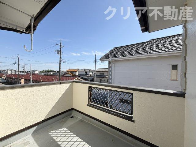 【バルコニー】 | 藤岡市中栗須　中古住宅