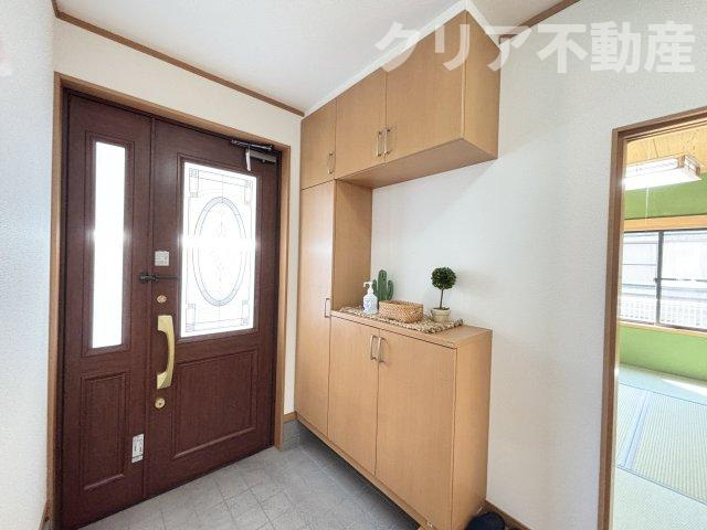 【玄関】 | 藤岡市中栗須　中古住宅