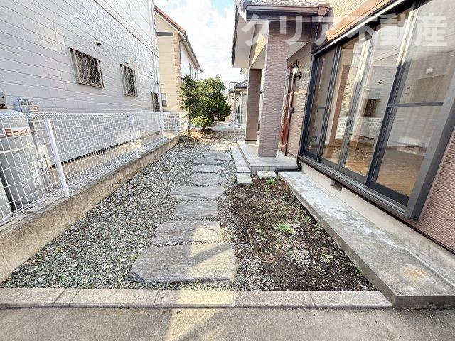 【庭】 | 藤岡市中栗須　中古住宅