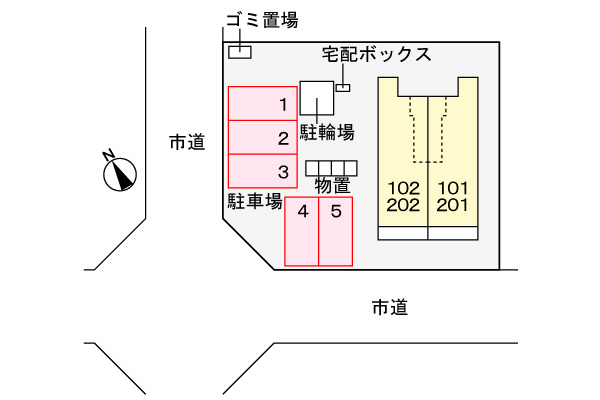 アイランドの駐車場|駐車場