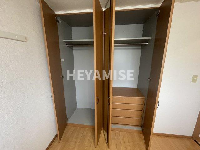 チェリーレジデンスMの収納|※室内画像は別号室のもの