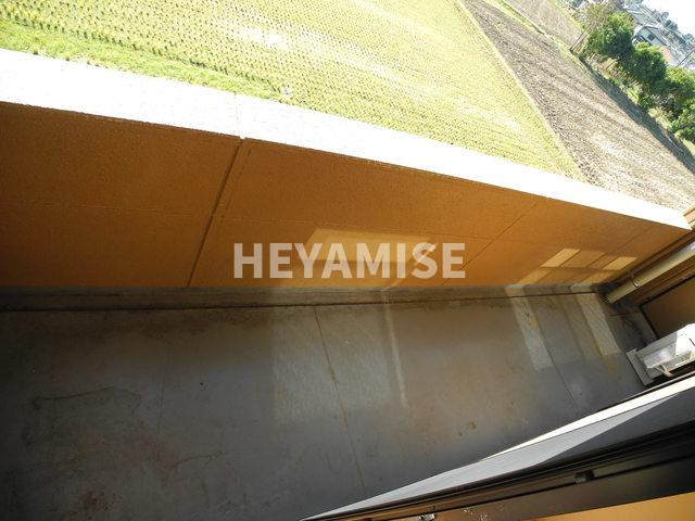 グランディール高来のバルコニー