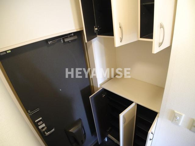 グランディール高来の玄関