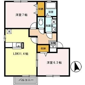エーデルハイムC棟の間取り