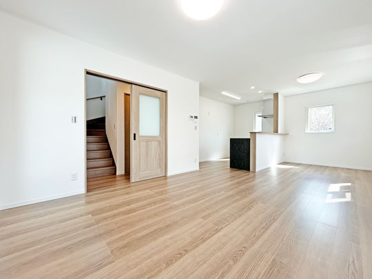 多賀城市新田の居間・リビング