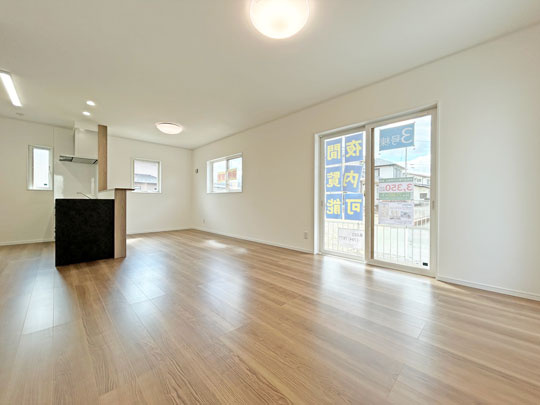 多賀城市新田の居間・リビング