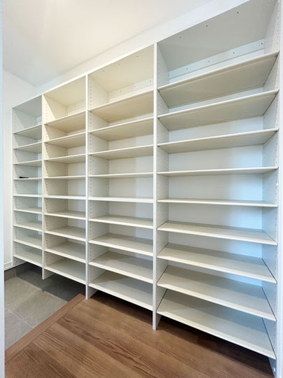 多賀城市新田の収納