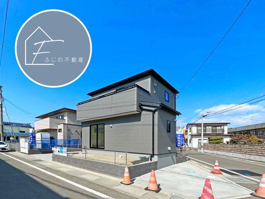 多賀城市八幡3丁目Ⅱの前面道路含む現地写真