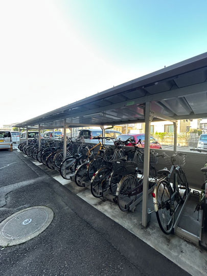 グラン・コート多賀城弐番館の駐輪場