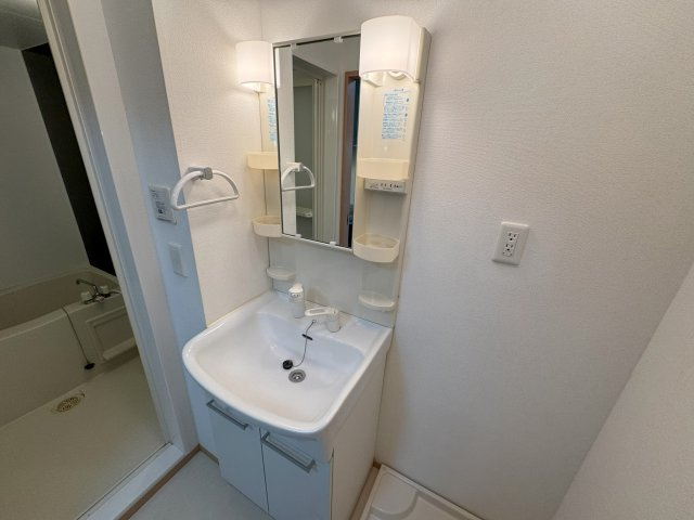 サンシャリテ向丘B棟の洗面所