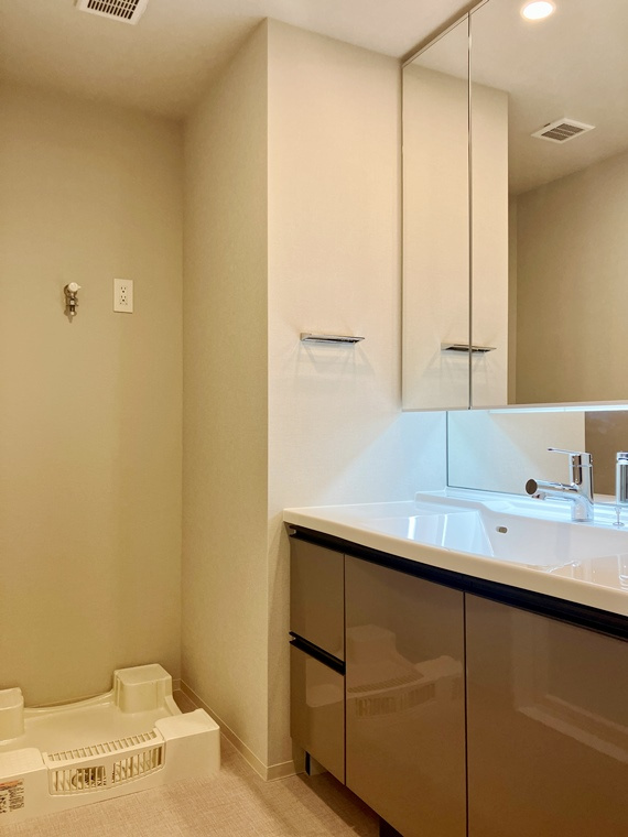 ジオ板橋大山の洗面所