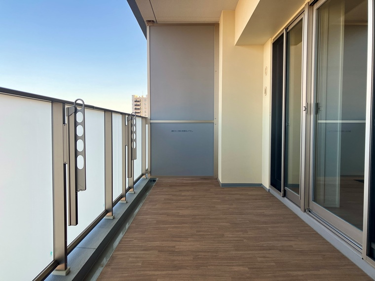 ジオ板橋大山のバルコニー