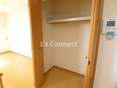 【収納】 | グレースヴィル | クローゼットでお荷物もすっきり収納。