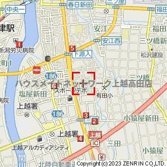 グランシャトー Ｂの地図|位置図
