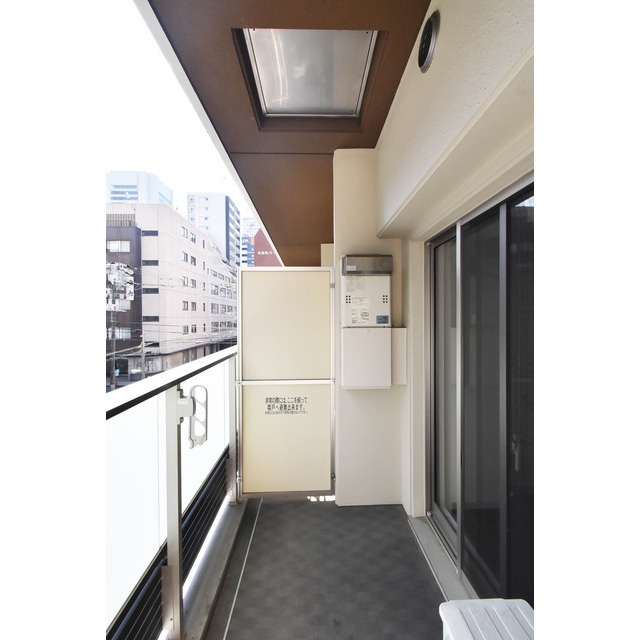 スプランディッド淀屋橋DUEのバルコニー