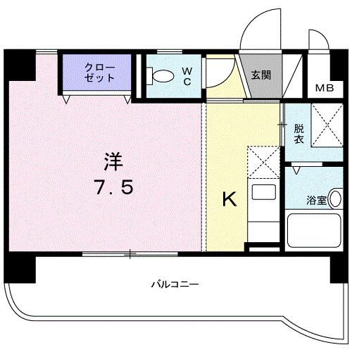 【間取り】 | プレジール古国府