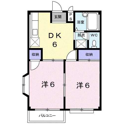 ハイツエイトの間取り