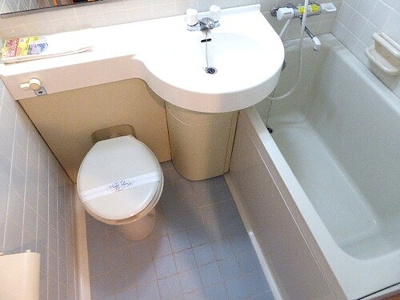 【浴室】 | グラチアトルリ | 3点ユニットバス　※前回募集時2020.7撮影