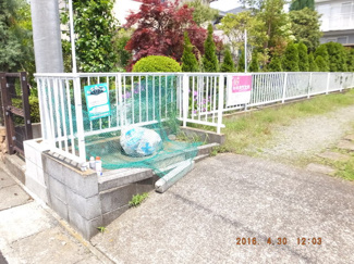 敷地内ゴミ捨て場