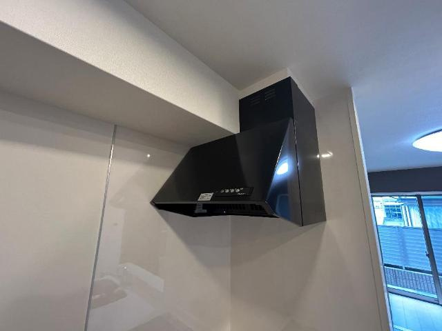 富山市山室新築アパートのキッチン|換気扇（イメージ）