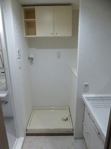 ライオンズマンション白金台の設備|室内洗濯機置場　※前回募集時2023年11月撮影