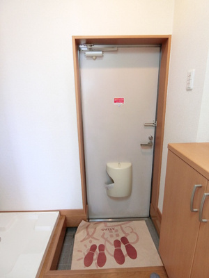 玄関です。