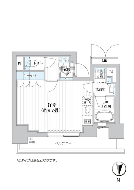 ライオンズフォーシア清澄白河の間取り