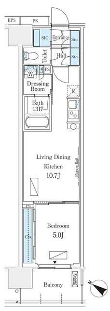 ロイヤルパークス有明の間取り