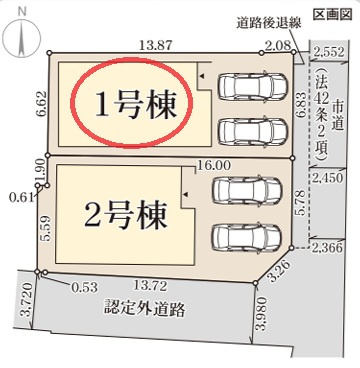 【区画図】 | リーブルガーデン美原区小寺 | 区画図
