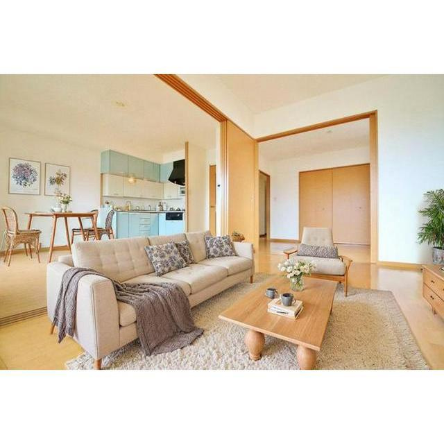 ジェントリィ北一色Ⅱの居間・リビング|CGイメージ　家具はつきません